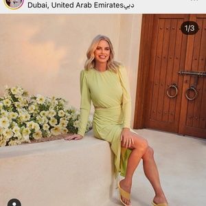 Self-Portrait Cut Out Midi Dress